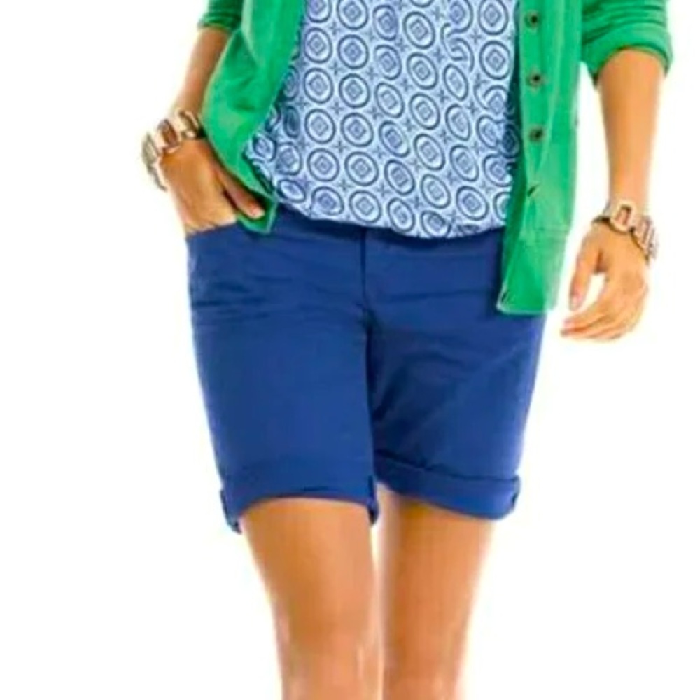 CAbi #830 Lou Bermuda Shorts, Sz 4